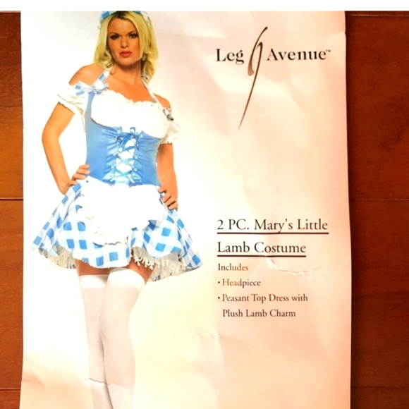 NWOT Mary had a little lamb plus sized costume - Picture 3 of 9